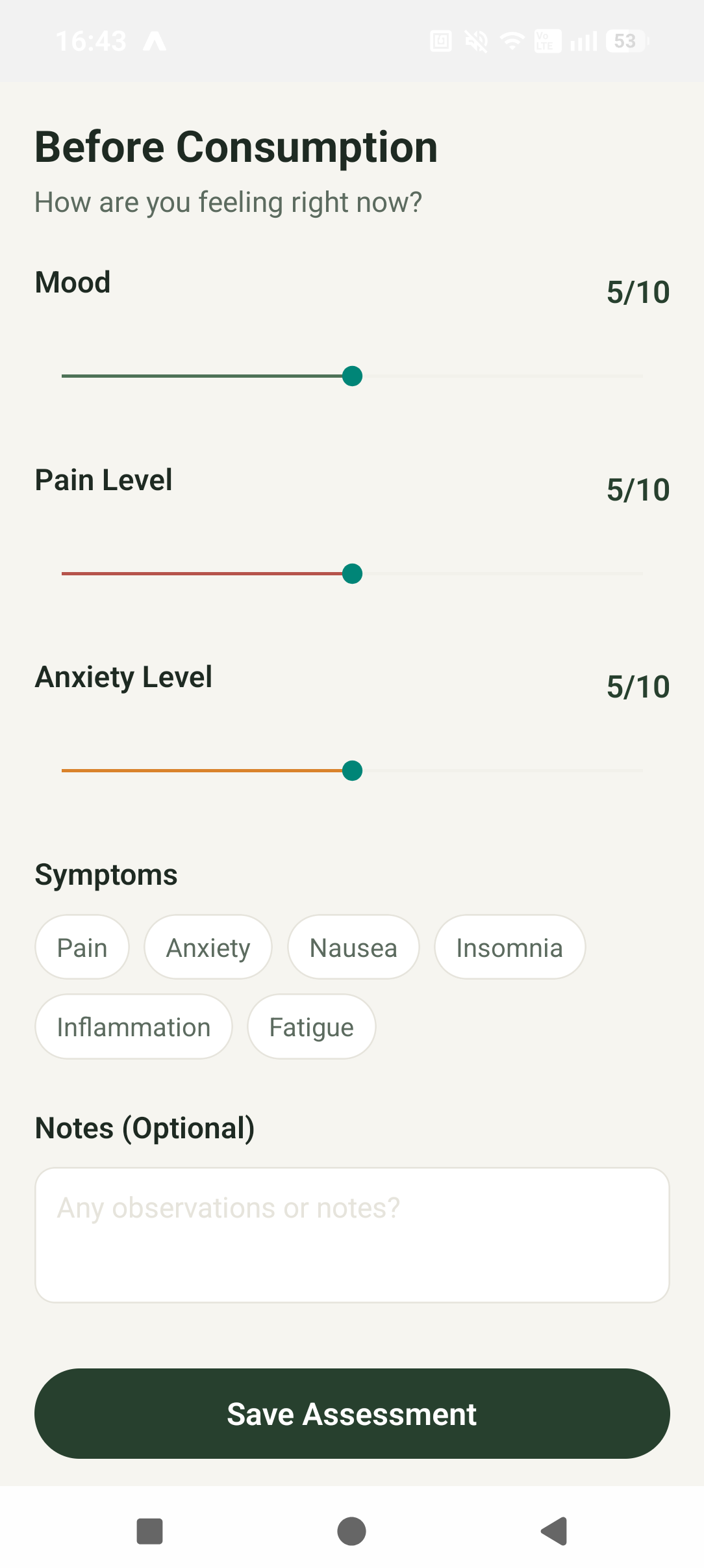 Mood Tracking